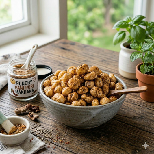 Punchy Pani Puri Roasted Makhana